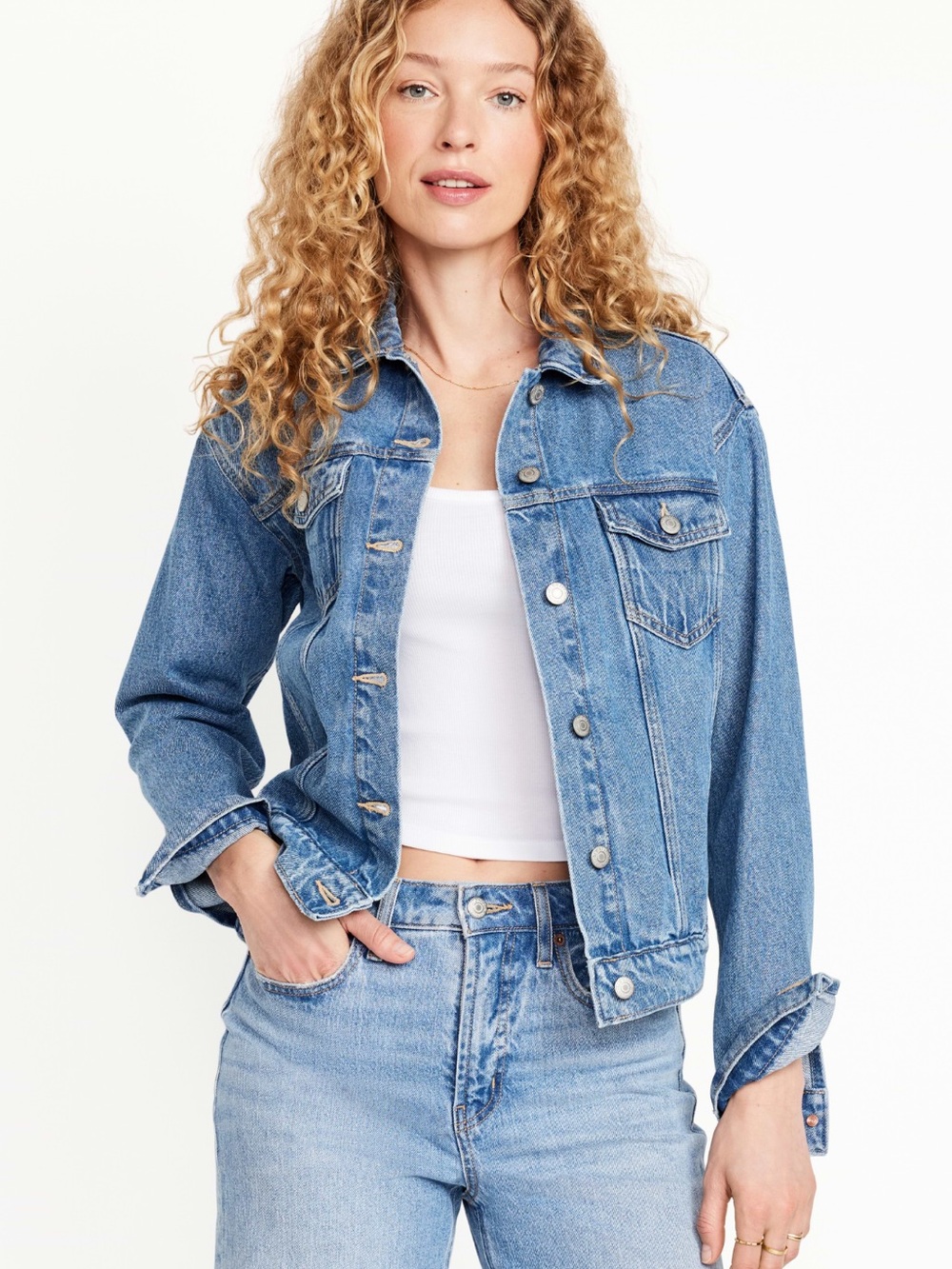 Light Wash Denim Jacket